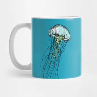 Jellyfish Print Mug